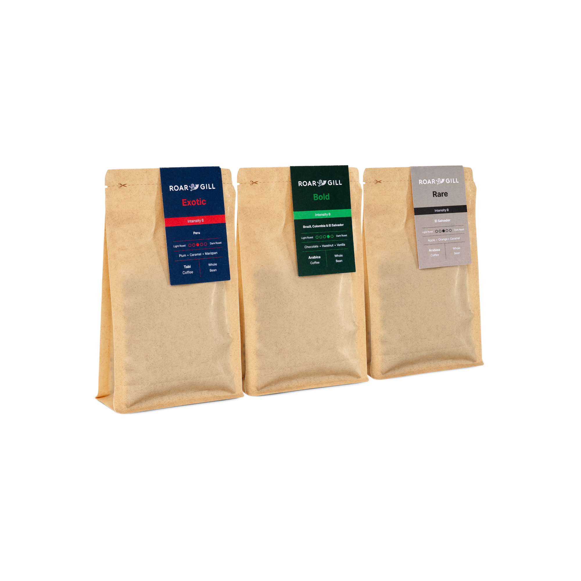 Coffee Whole Bean Variety Pack | 3 Bags