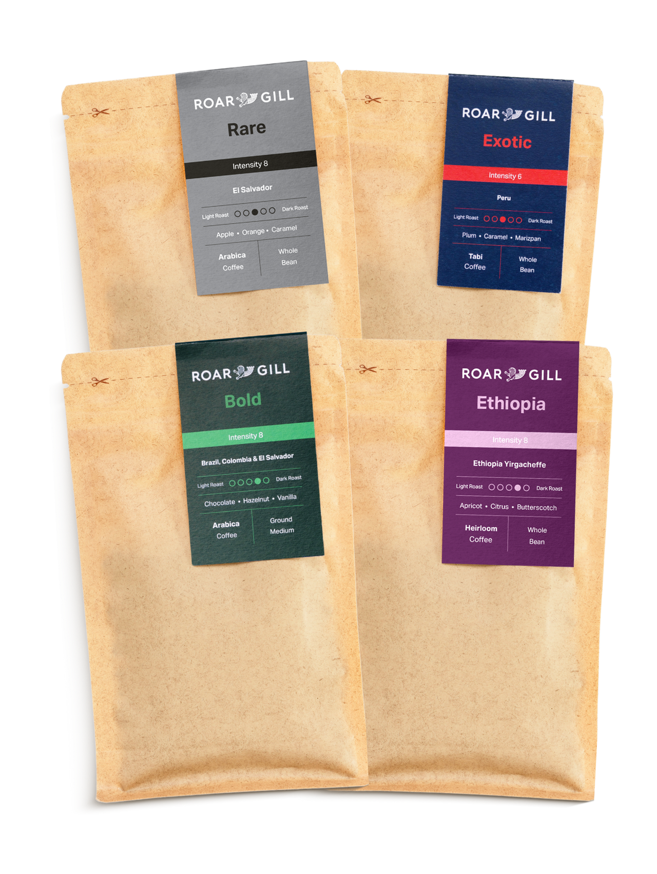 1kg Whole Bean Coffee Bundle