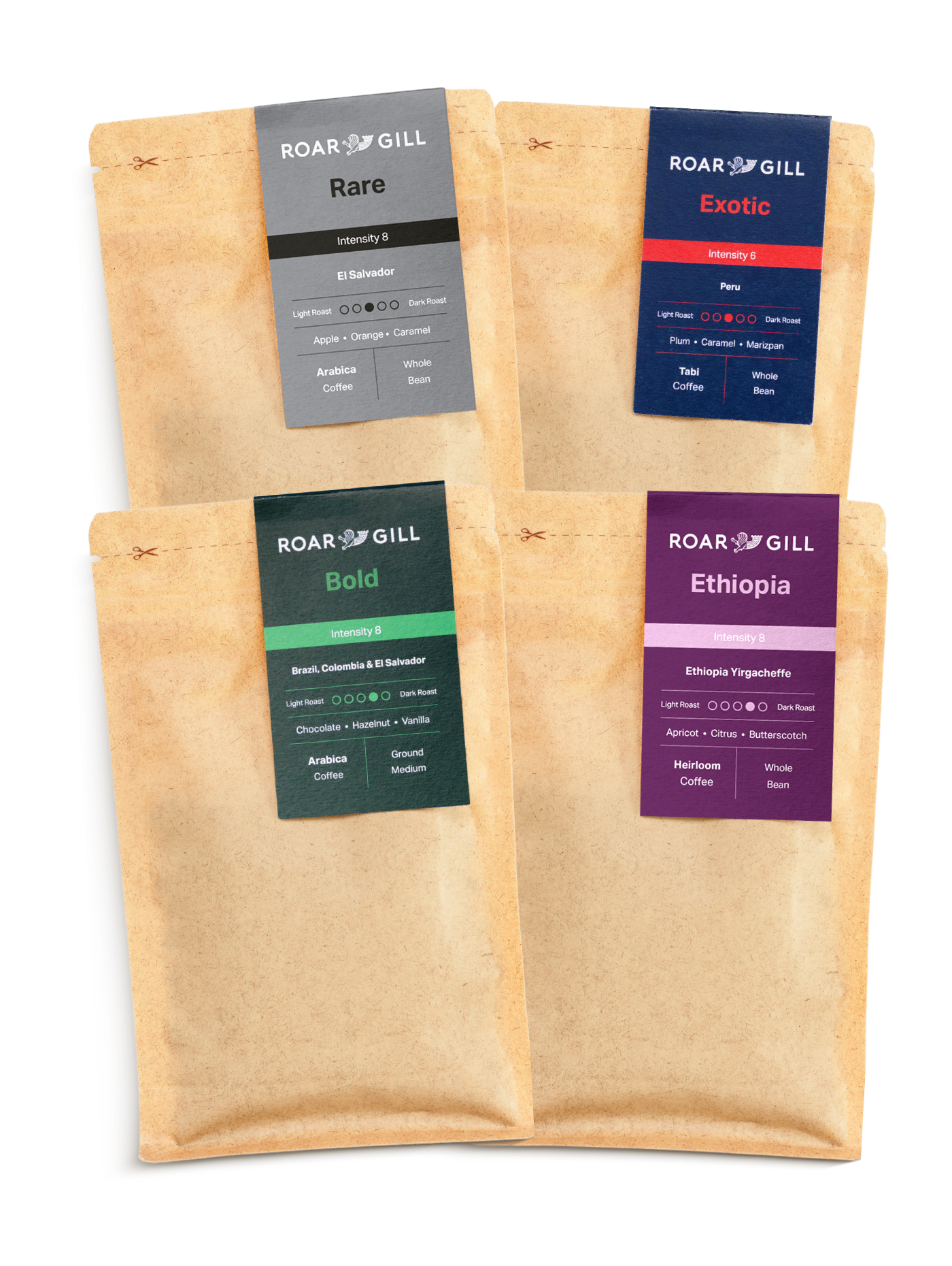 1kg Whole Bean Coffee Bundle