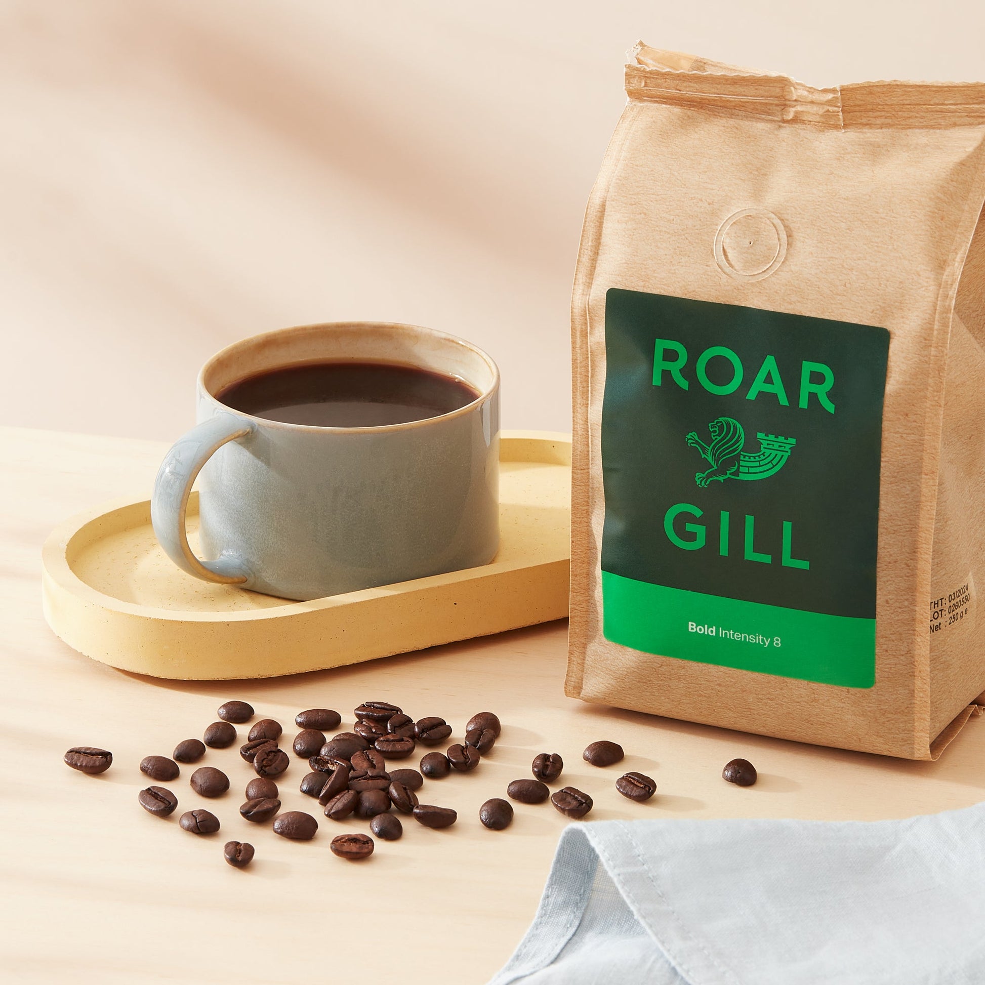 Roar Gill Bold Whole Bean Coffee Blend