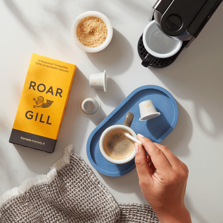 Roar Gill Build a Compostable Coffee Pod Box