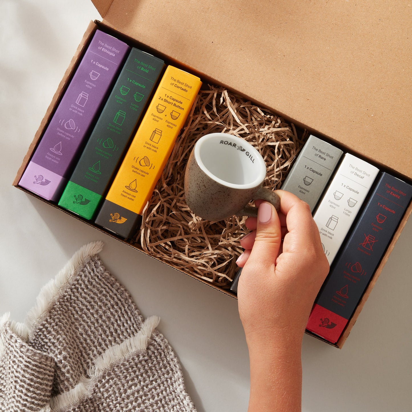 Compostable Pods & Espresso Cup Gift Set