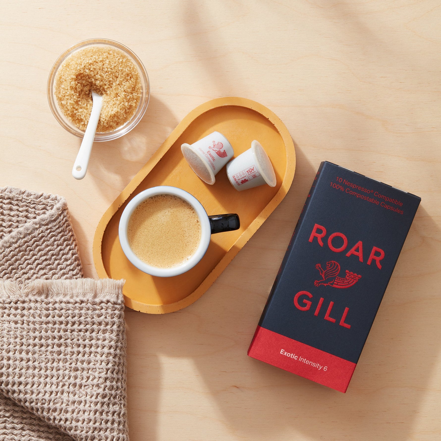Roar Gill Compostable Coffee Pods Delivering Coffee Sustainably