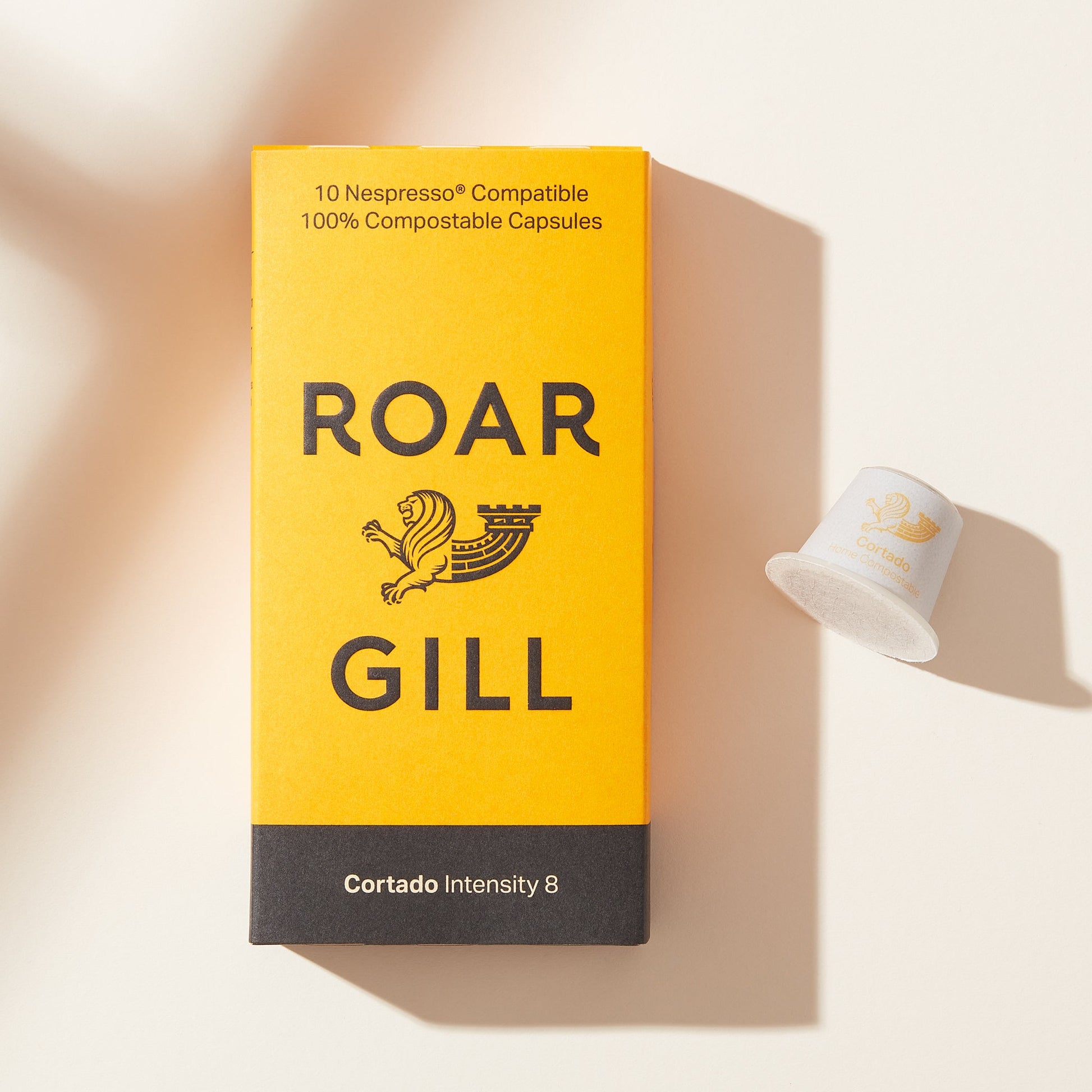 Roar Gill Cortado Compostable Coffee Pod